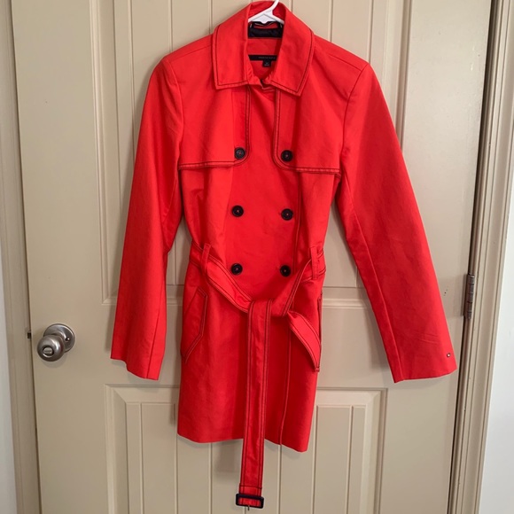 Tommy Hilfiger Jackets & Blazers - Tommy Hilfiger Coral Trench Coat